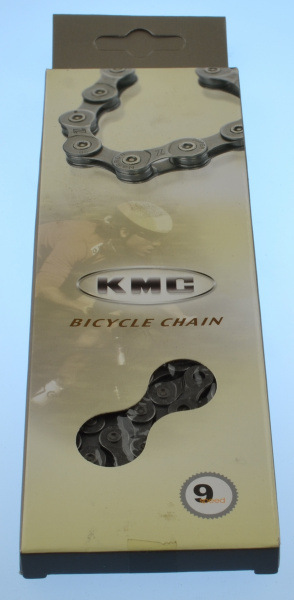 Цепь KMC Z9 1/2x11/128"x116L FOR 9-SPD,на 9 передач,индив.упаковка